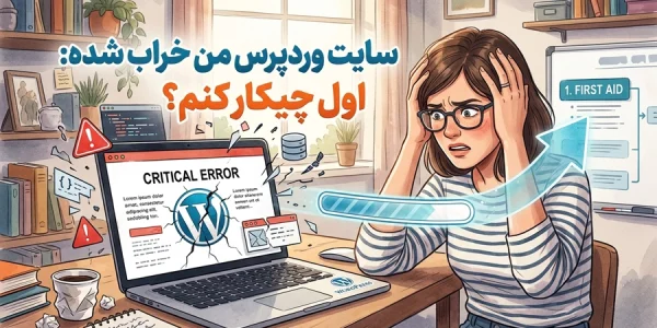 my wordpress site is broken what should i do first